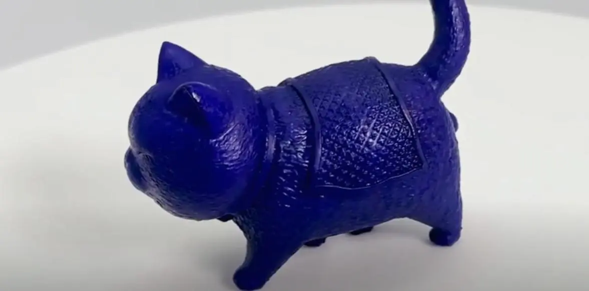 Como usar a impressora SLA 3D para imprimir 128 gatos ao mesmo tempo?